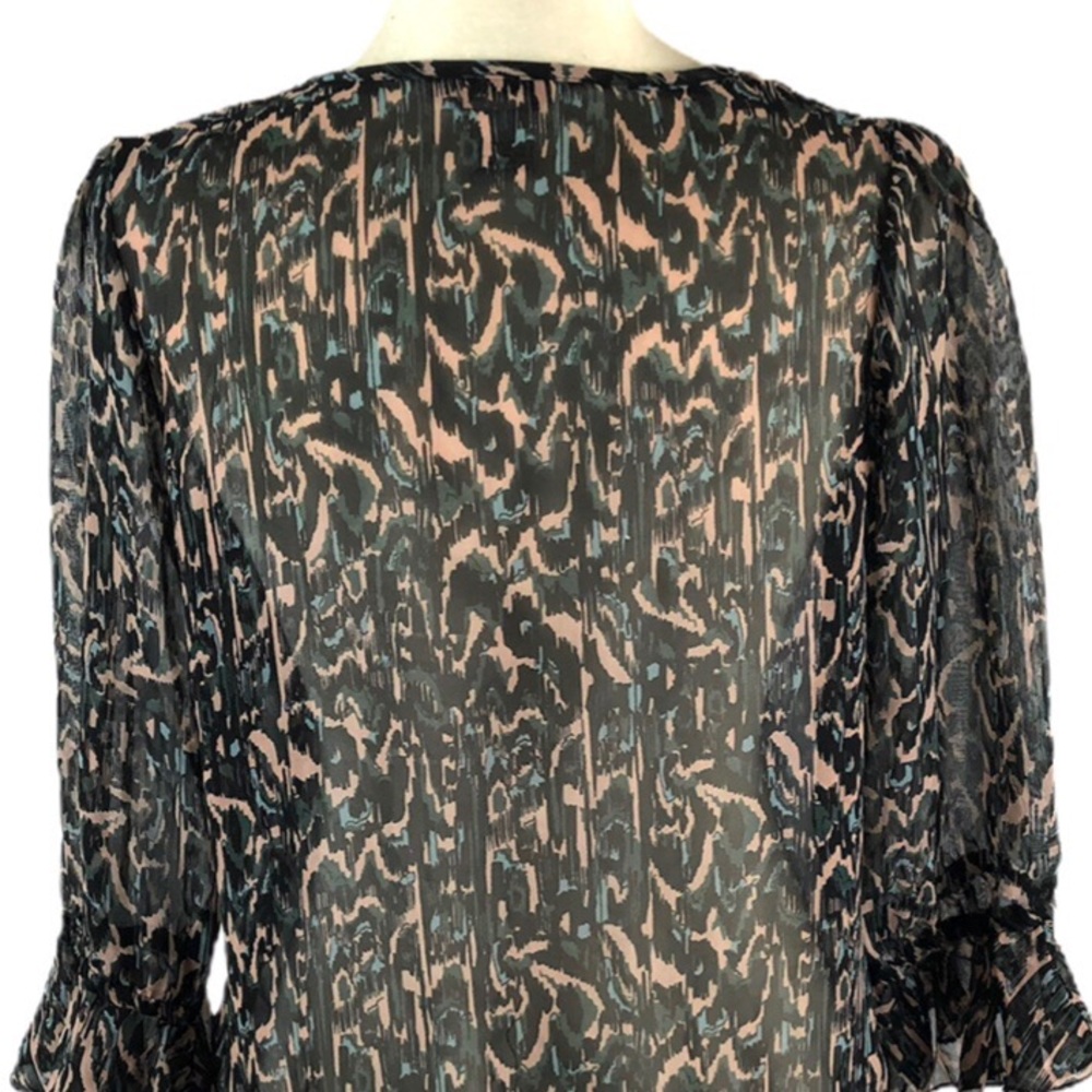 Fun & Flirt Print Chiffon Top - Picture 7 of 8